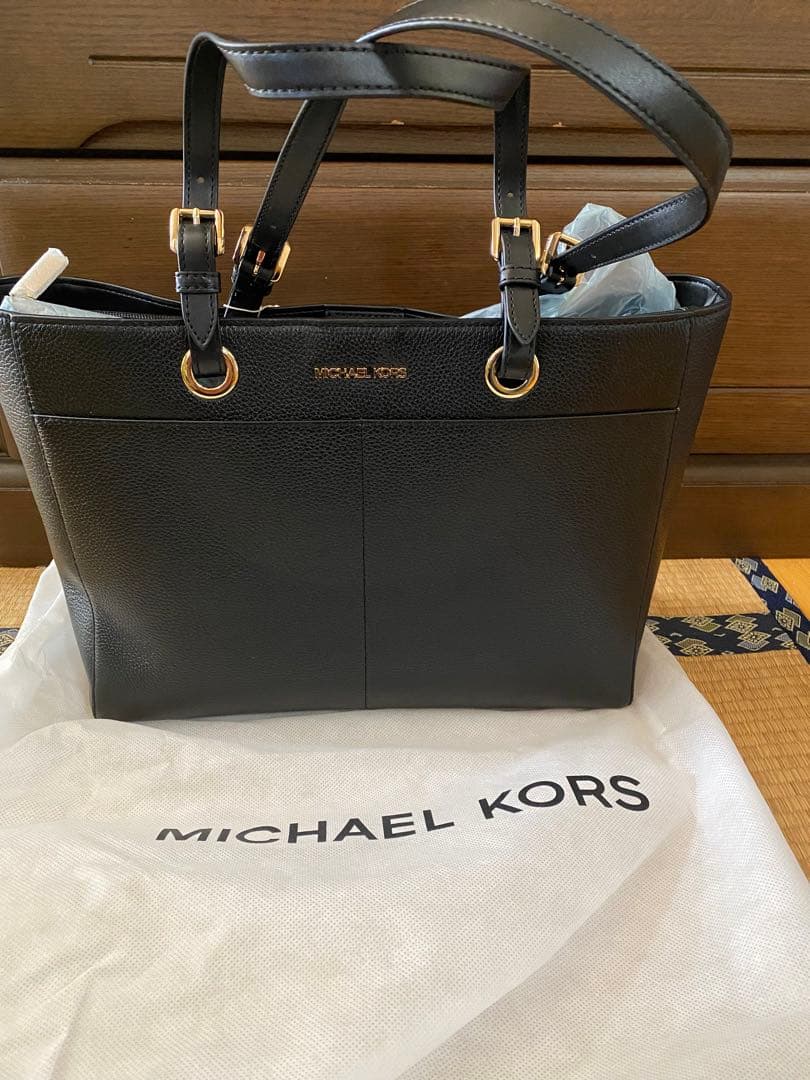 MICHAEL KORS ブラック ビジネスバッグ