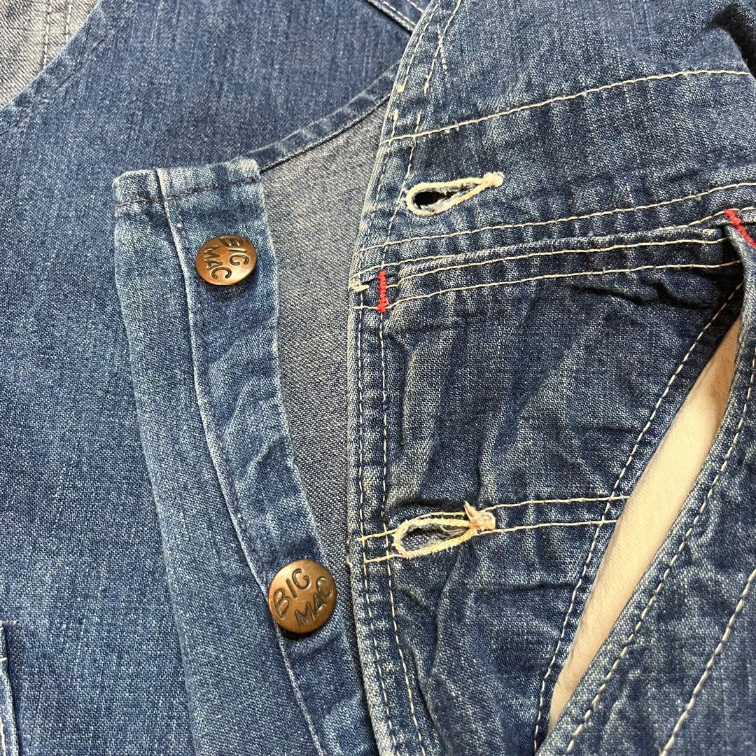 大*準様 60s BIG MAC オーバーオール デニム ビンテージ