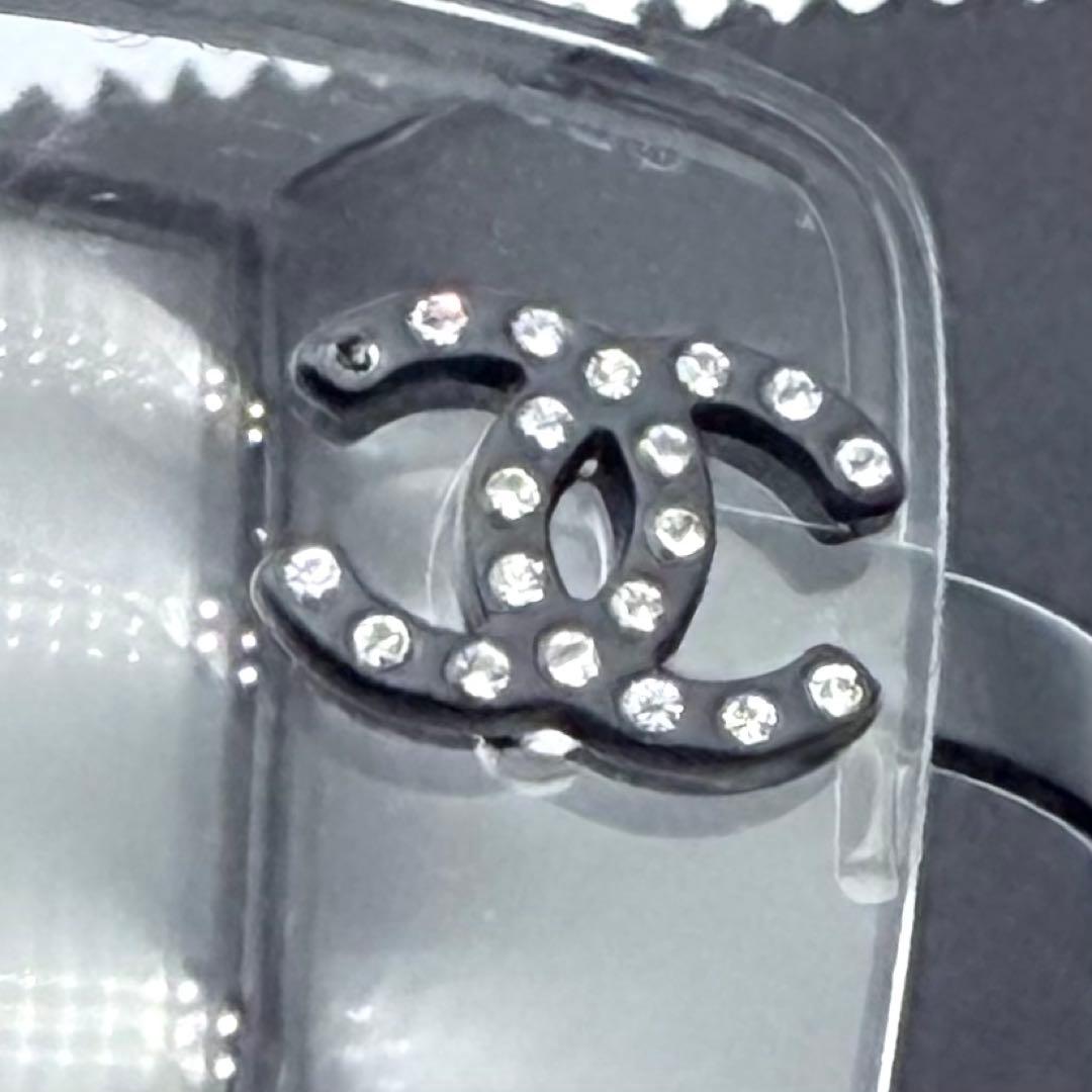 【良品】CHANEL シャネル　ハーフリム　スクエア　サングラス　ココマーク