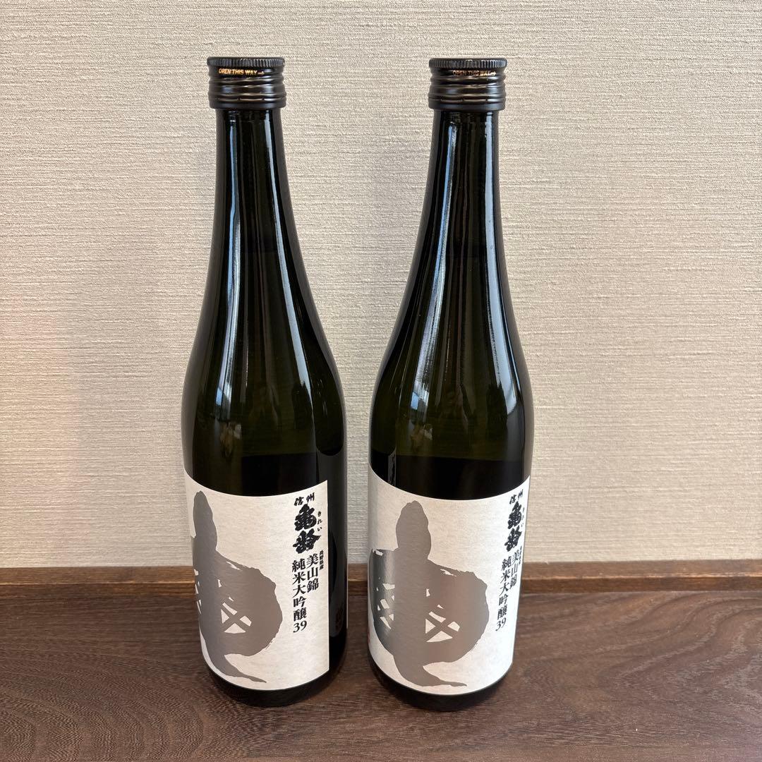 信州亀齢　美山錦　純米大吟醸　720ml 日本酒　銀亀【2本セット】