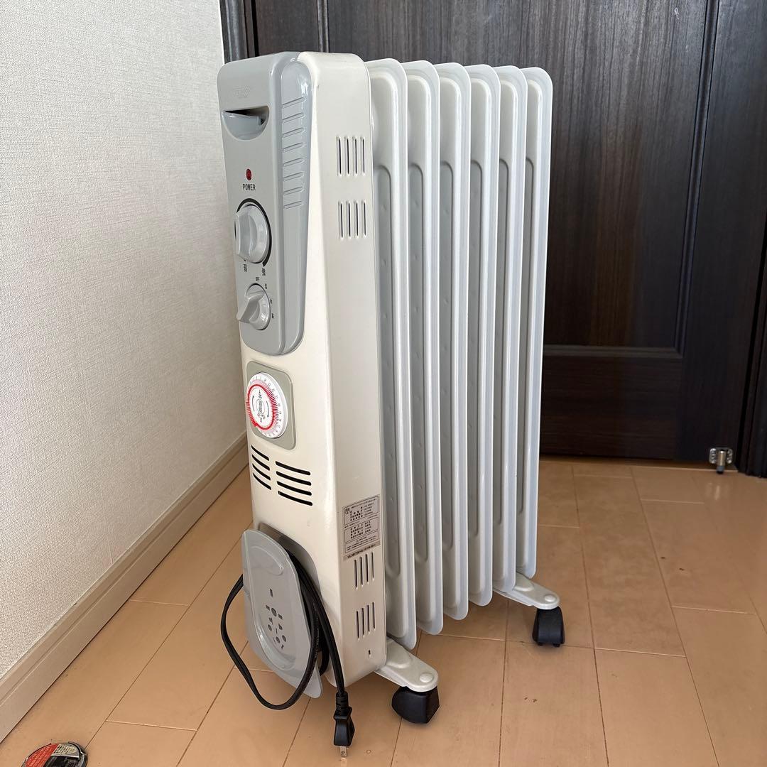 VERSO オイルヒーター　７枚ストレートフィン