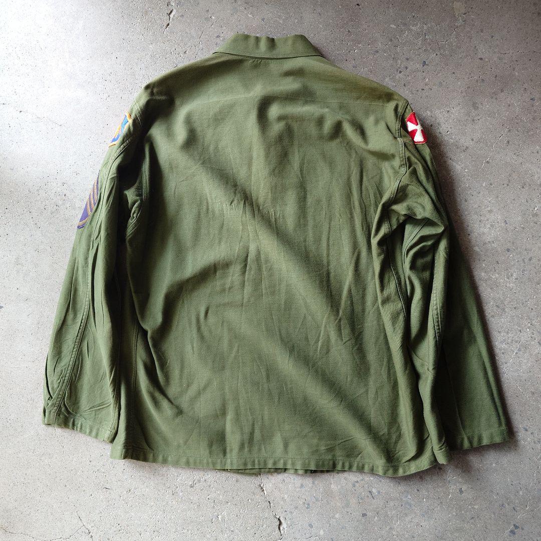 ビンテージOG107 ミリタリー ユーティリティシャツ M 50年代 初期モデル