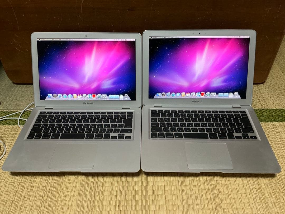稼働品　Apple Macbook Air a1237 Early2008 ２台