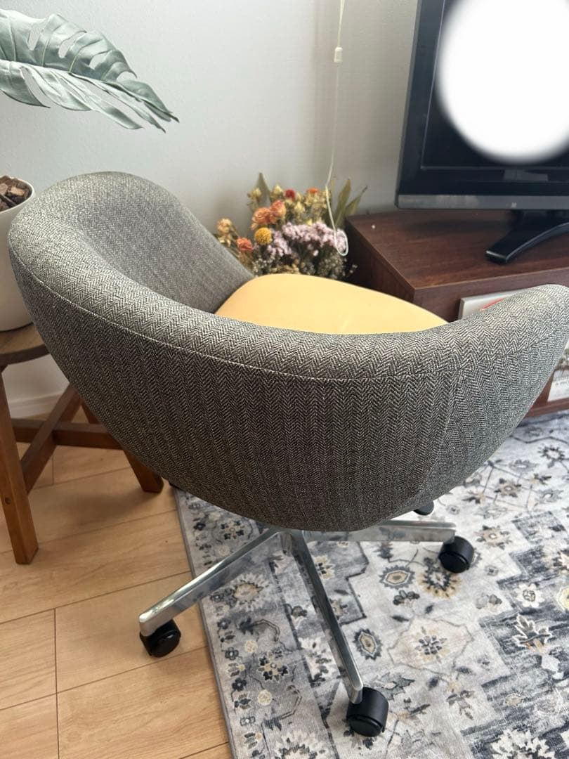 ERNEE DESK CHAIR_ASH(BR)　エルネデスクチェア