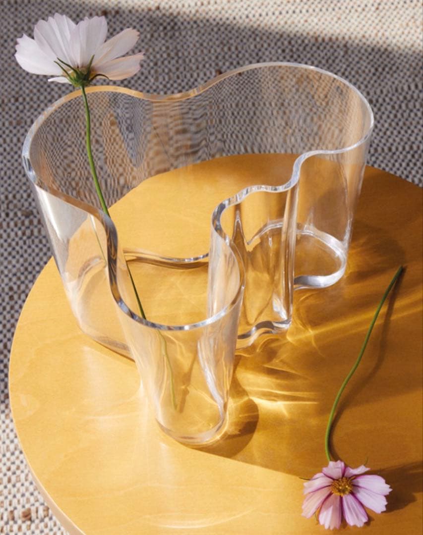 イッタラ　アルヴァ・アアルト コレクション ベース 120mm クリア