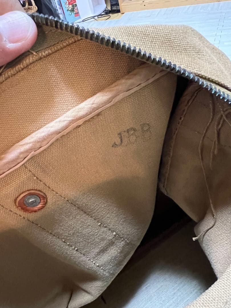 40's WW2 イギリス軍ビンテージ BritishArmy キャンバスバッグ