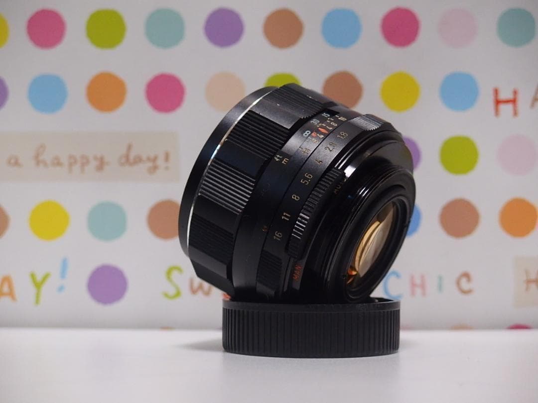Super Takumar 55mm F1.8 SONY Eマウントアダプター付