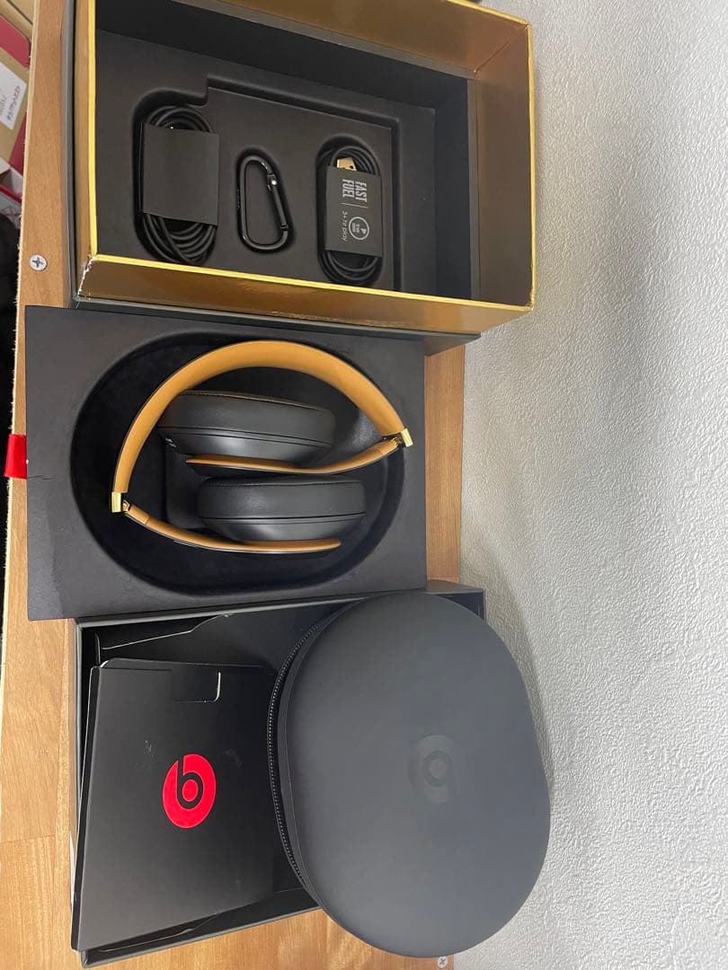 beats studio3 wireless ミッドナイトブラックヘッドホン