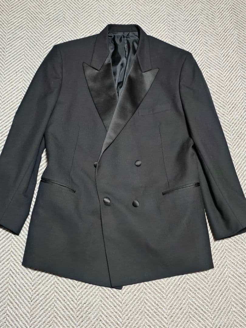 Yves Saint Laurent ブラック ダブルジャケット