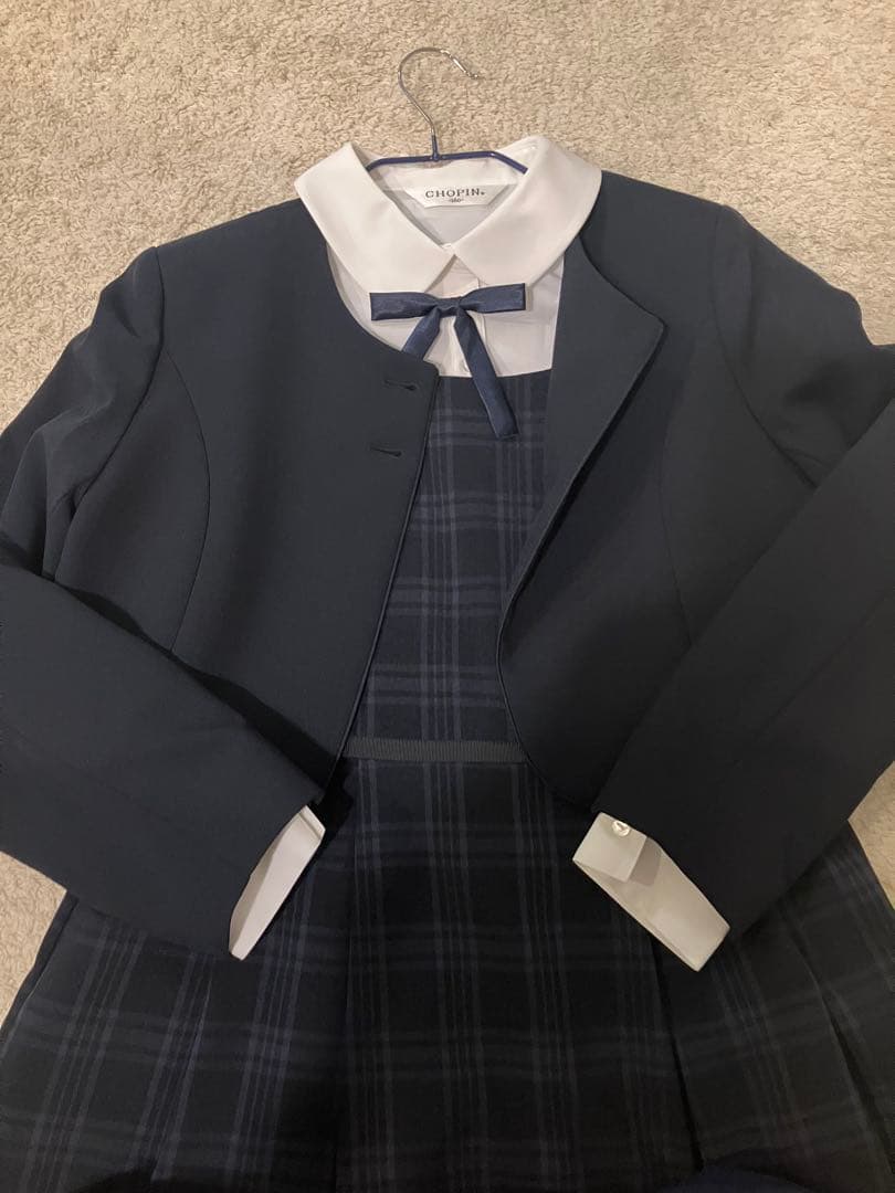 CHOPIN フォーマルドレス ネイビー 160 面接