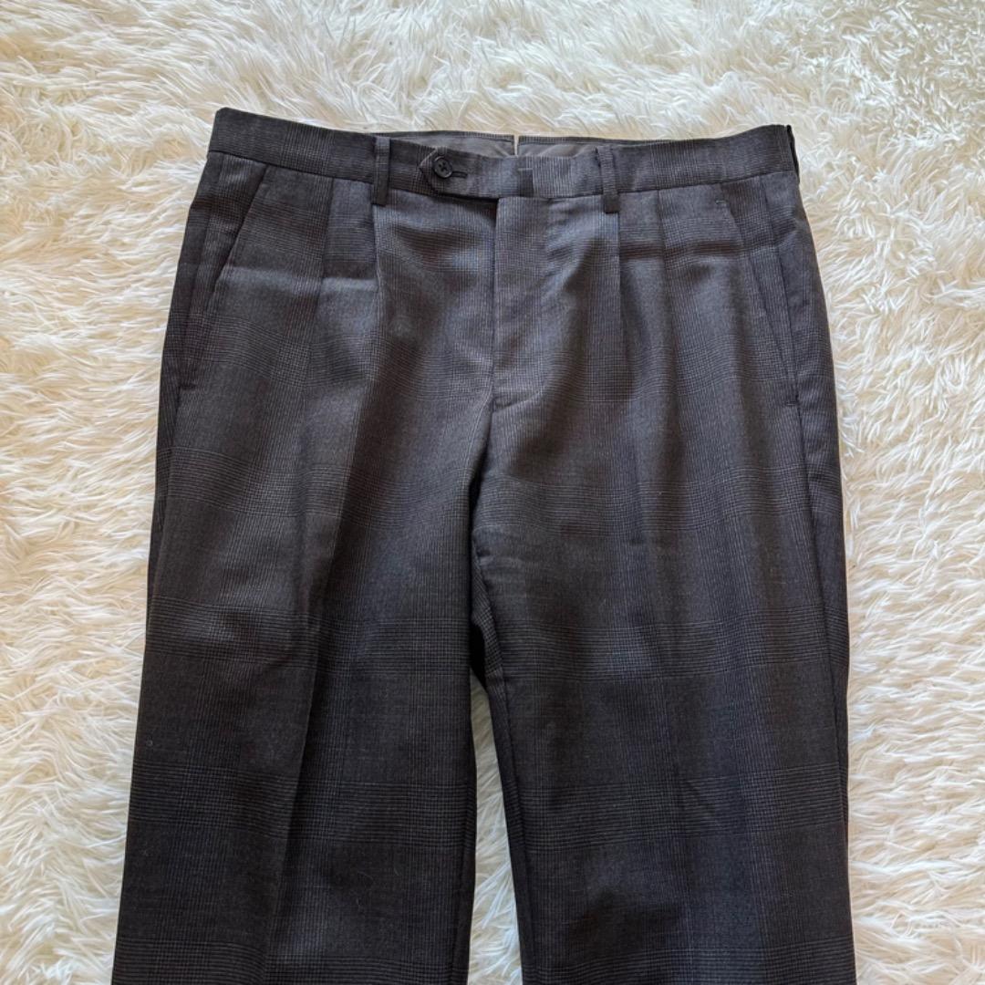 WACK　カノニコ セットアップ スーツ ダブル ウール チェック