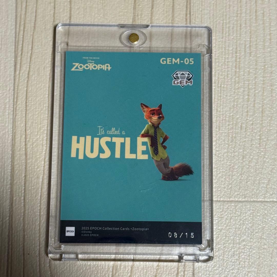 EPOCHズートピア GEM-05 コレクションカード ニック 08/15