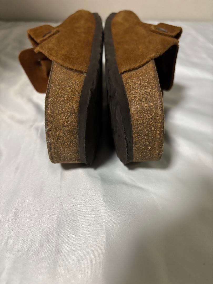 ビルケンシュトック　ボストン　42 27.0cm スウェード レザー ブラウン