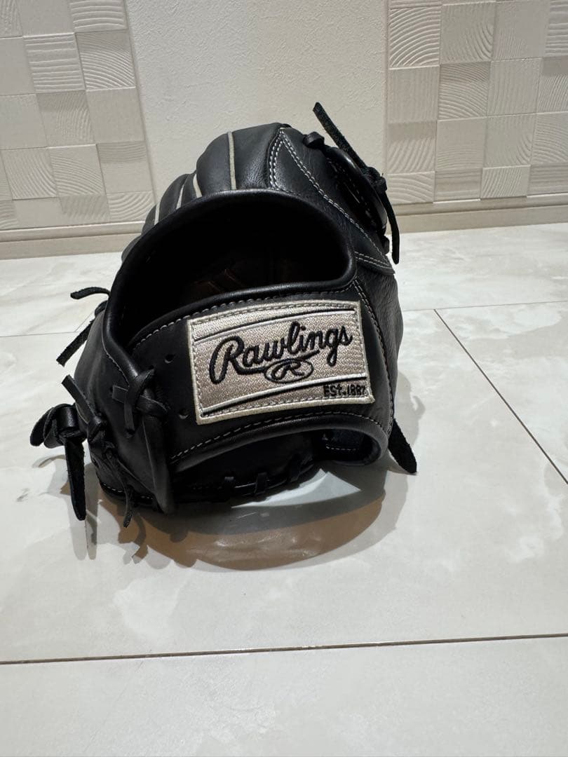 ローリングス　軟式グローブ ブラック
