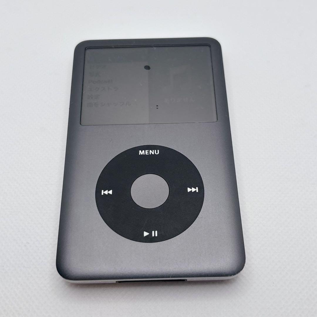 【良品】Apple iPod classic 160GB 黒 MC297J/A