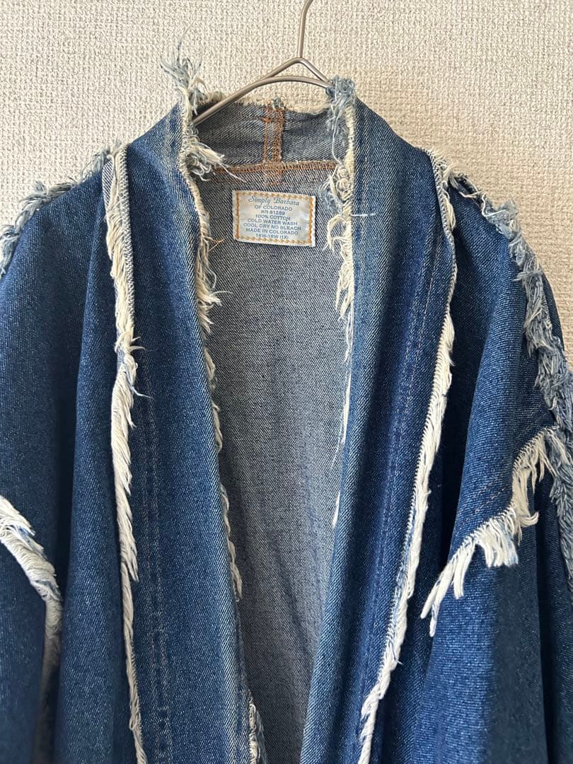フリンジドルマンデニムジャケット