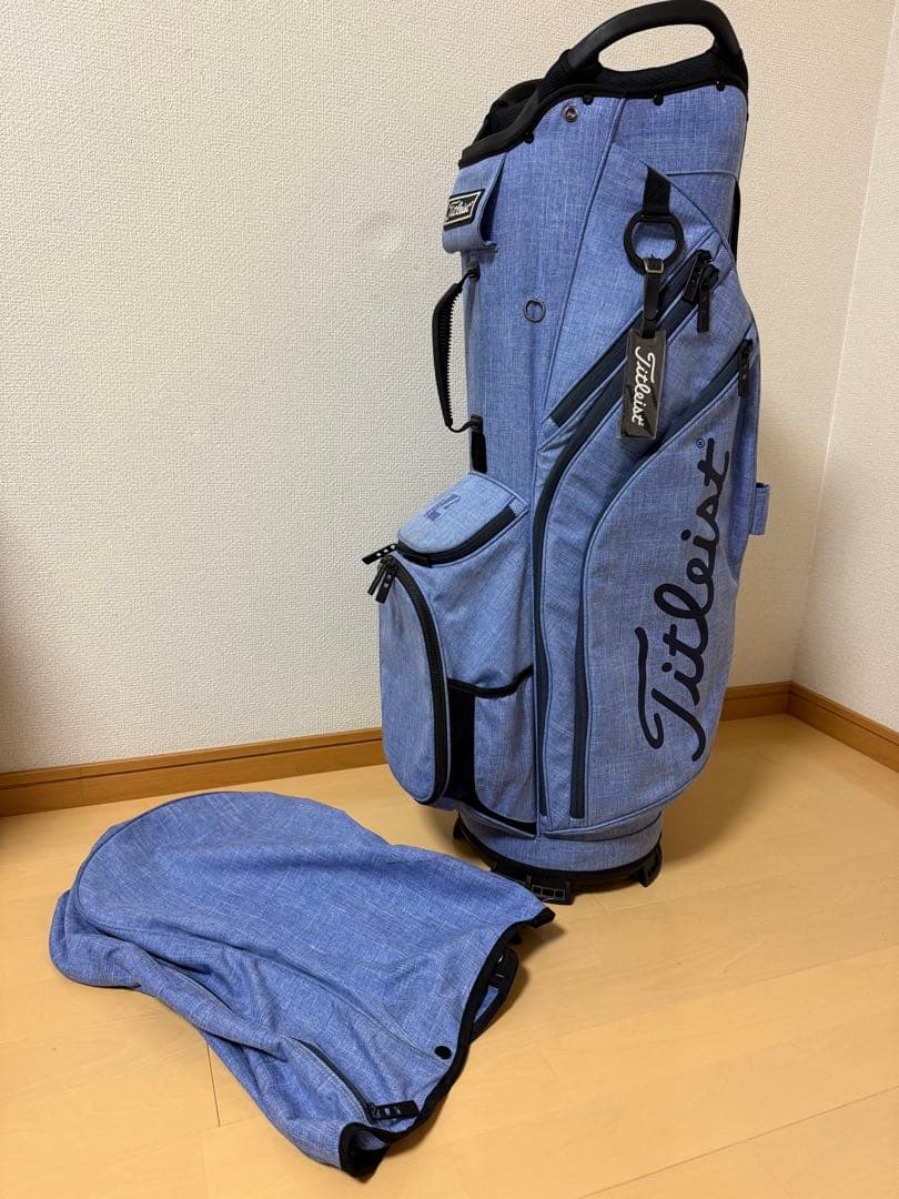 Titleist ゴルフバッグ ブルー　キャディバッグ