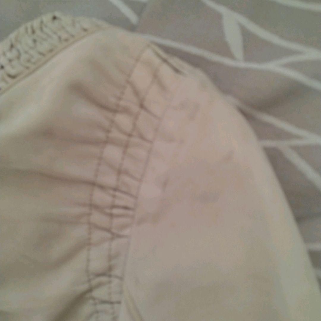 Gucci ベージュ レザー シングルライダースジャケット 40 ヴィンテージ