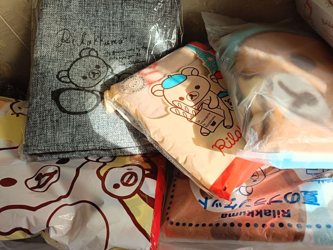 リラックマ　タオルセット　バッグ　ポーチ等　まとめ売り