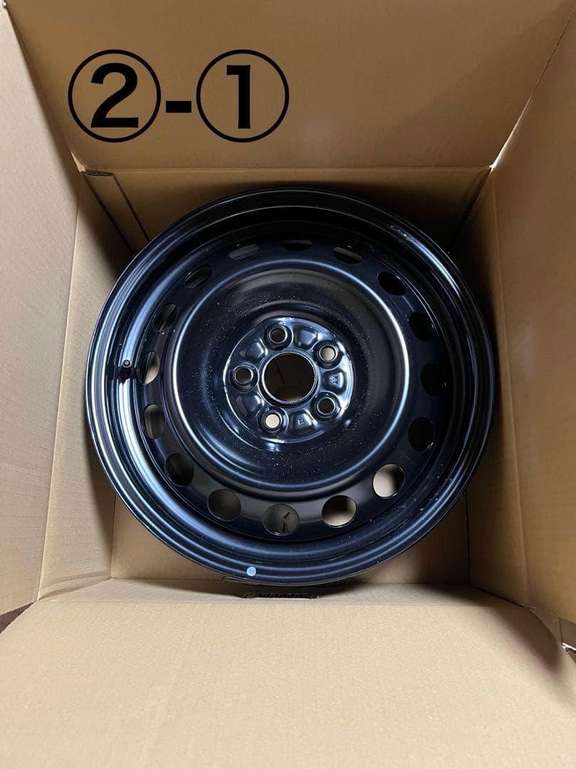 シエンタ 10系　15インチスチールホイール　②