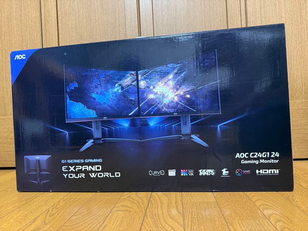 AOC ゲーミングモニター C24G1/11