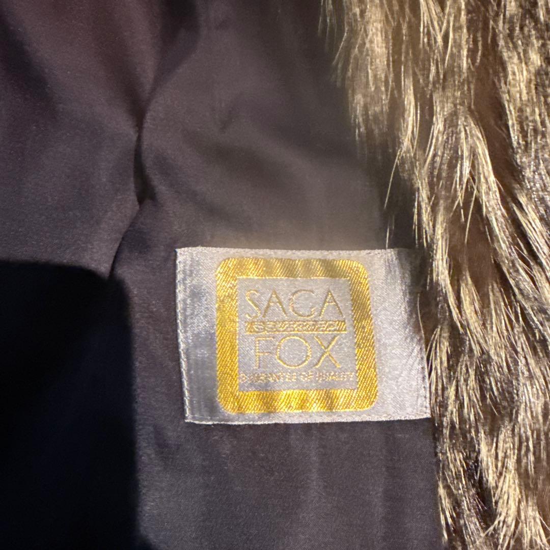 SAGA FOX 毛皮コート ブラウン系