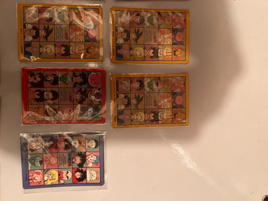ドラゴンボールカードダス ビジュアルアドベンチャー 等19枚　キラカード