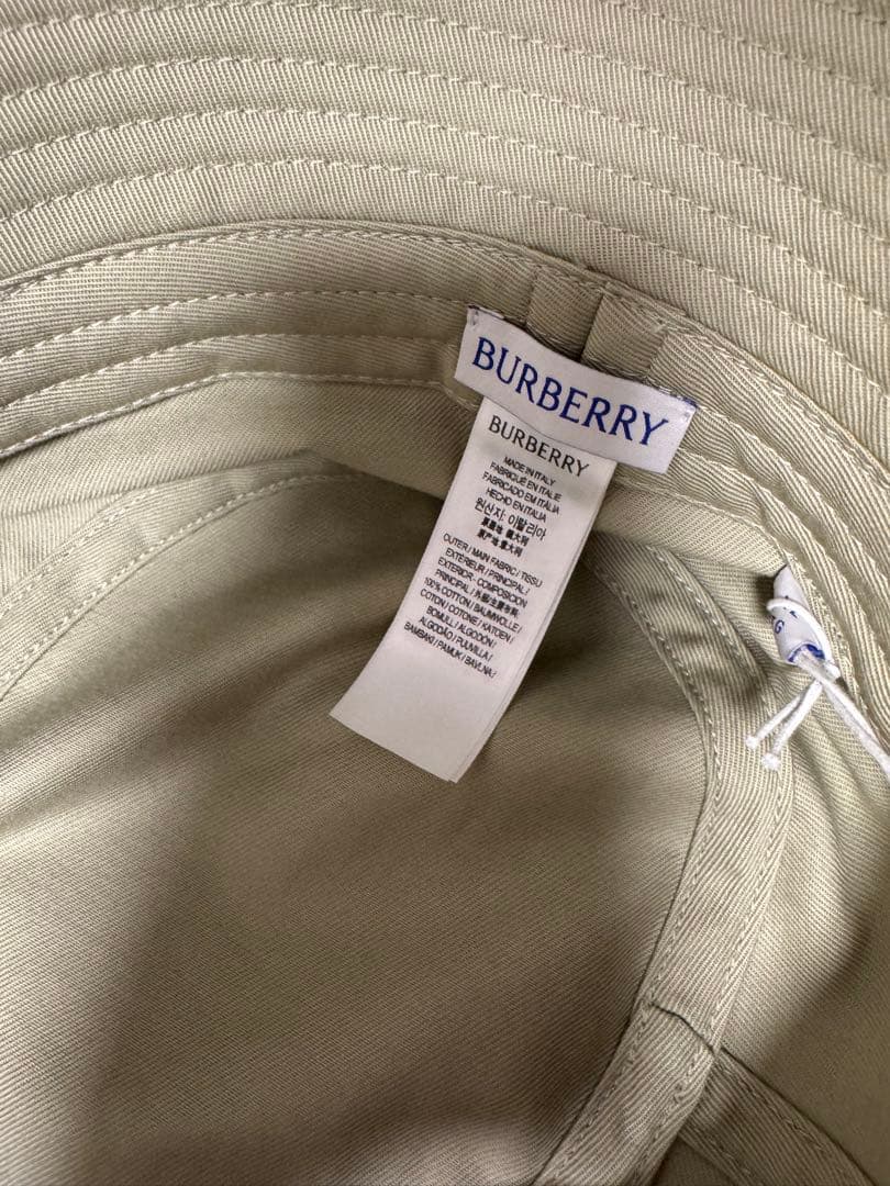 BURBERRY ベージュ バケットハット M