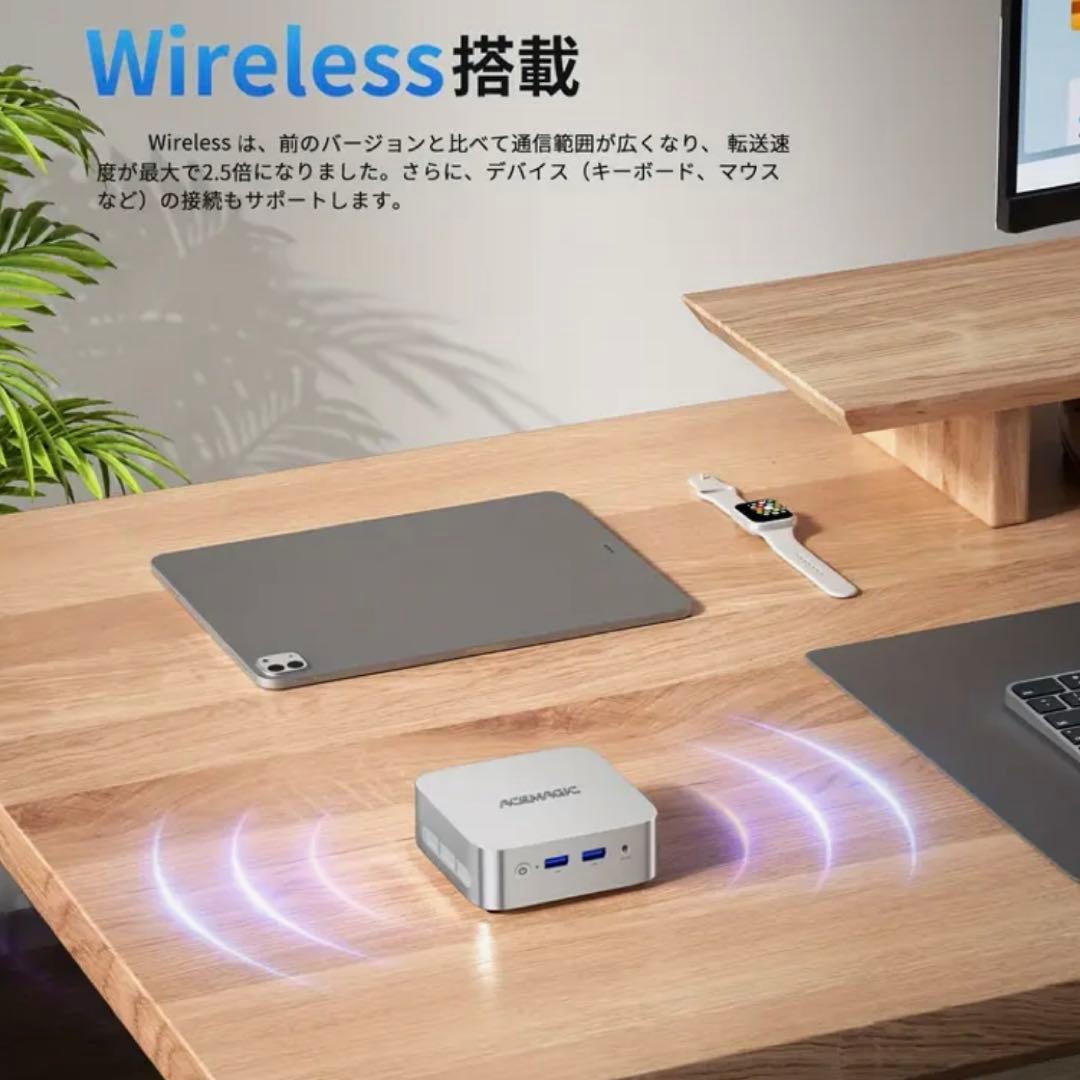 【新品】ミニPC N150 8G SSD256 ACEMAGIC シルバー