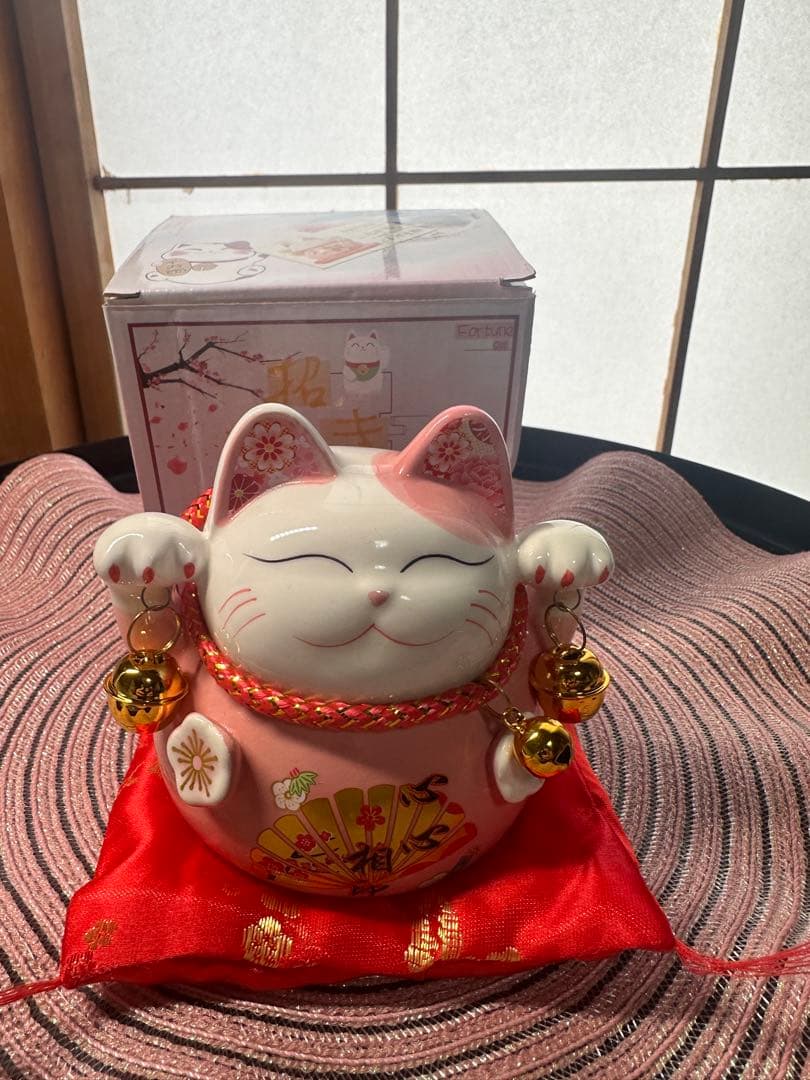 招き猫 陶器製 多種類セット