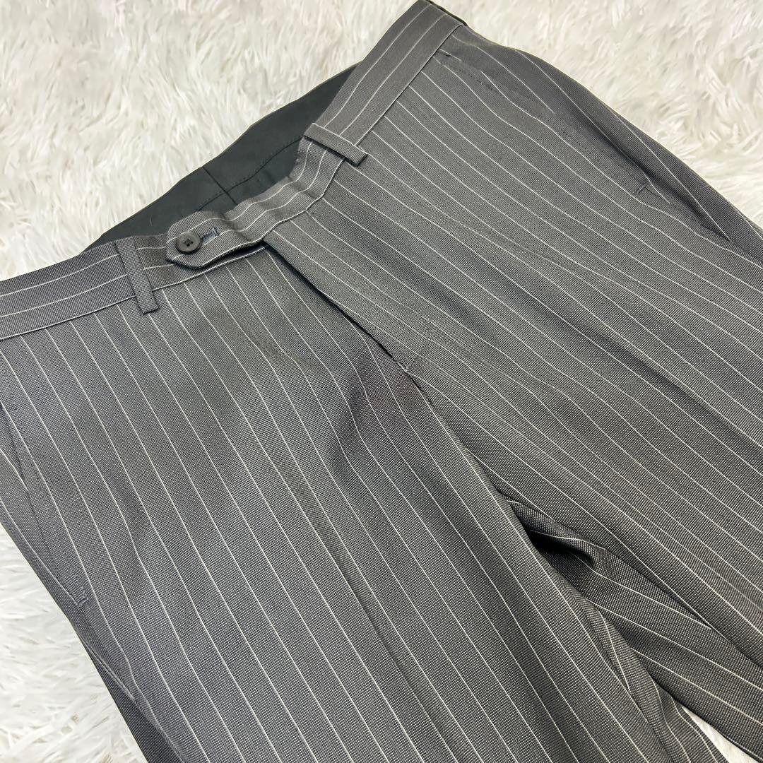 【極美品！】MEN'S TENORAS ティノラス 3ピース グレーストライプ