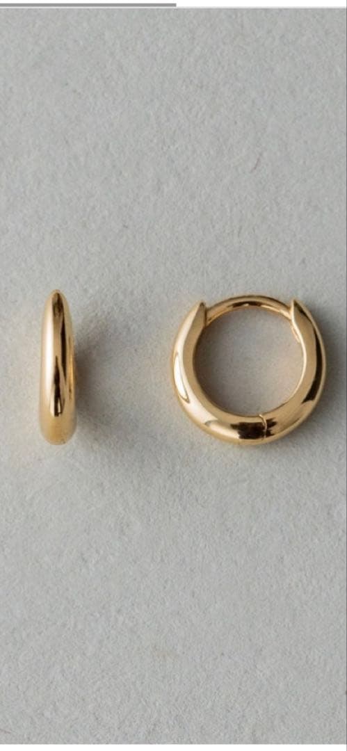 ete フープピアス 18k 【片耳】