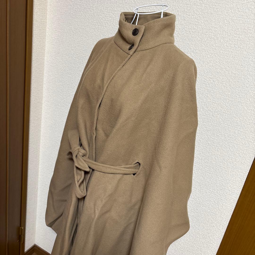anuansベージュ ケープコート♡ベルトあり♡売り切りたく大幅お値下げ♡