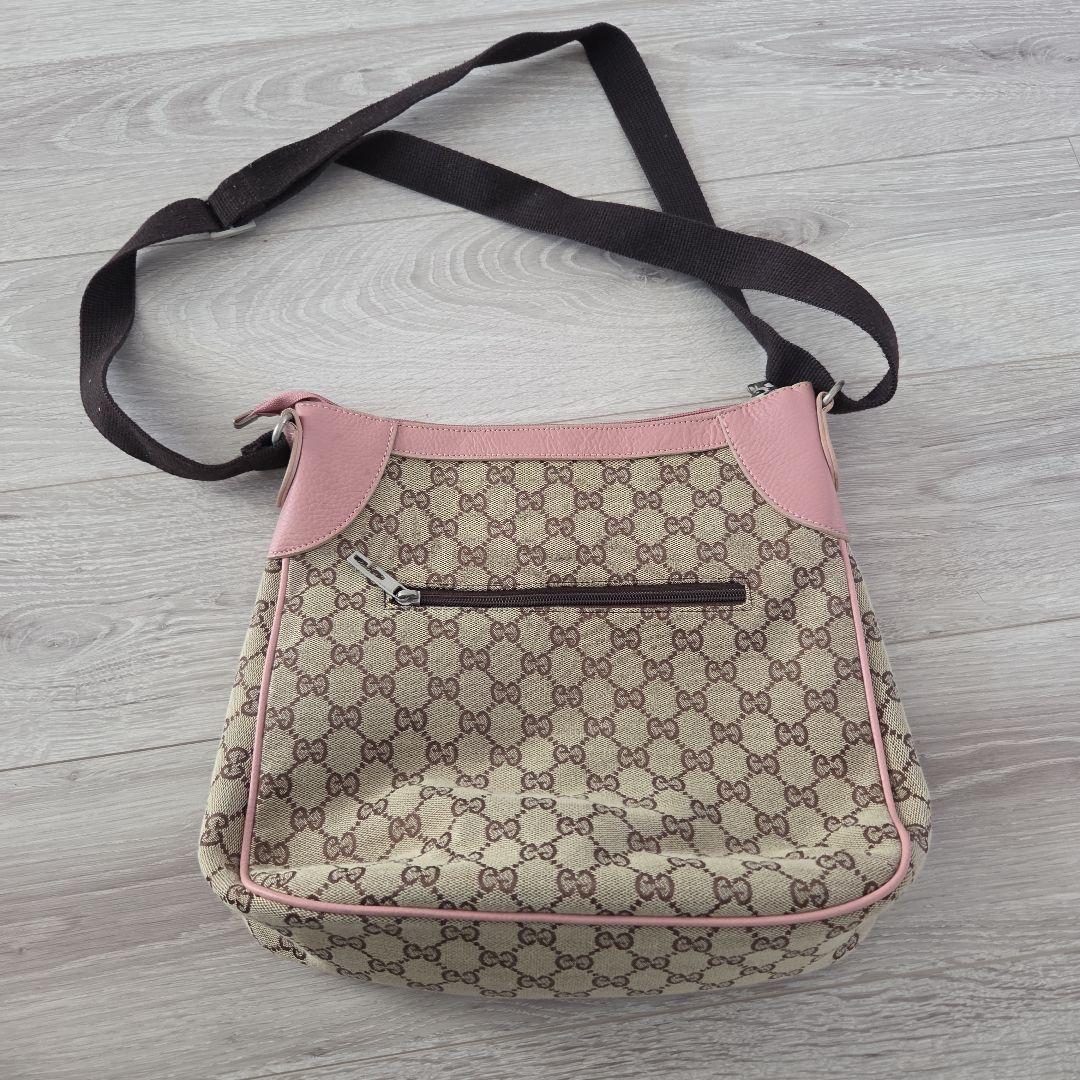 早い者勝ちGucci ショルダーバッグ ベージュ ピンク
