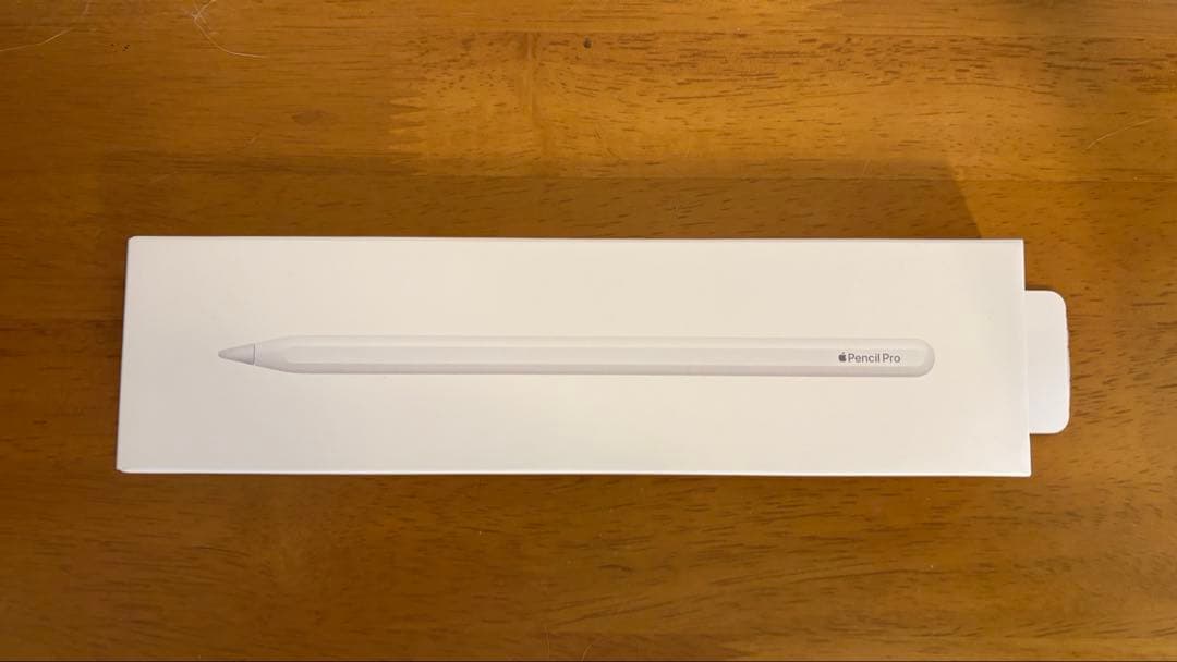 Apple Pencil Pro 開封のみ　未使用