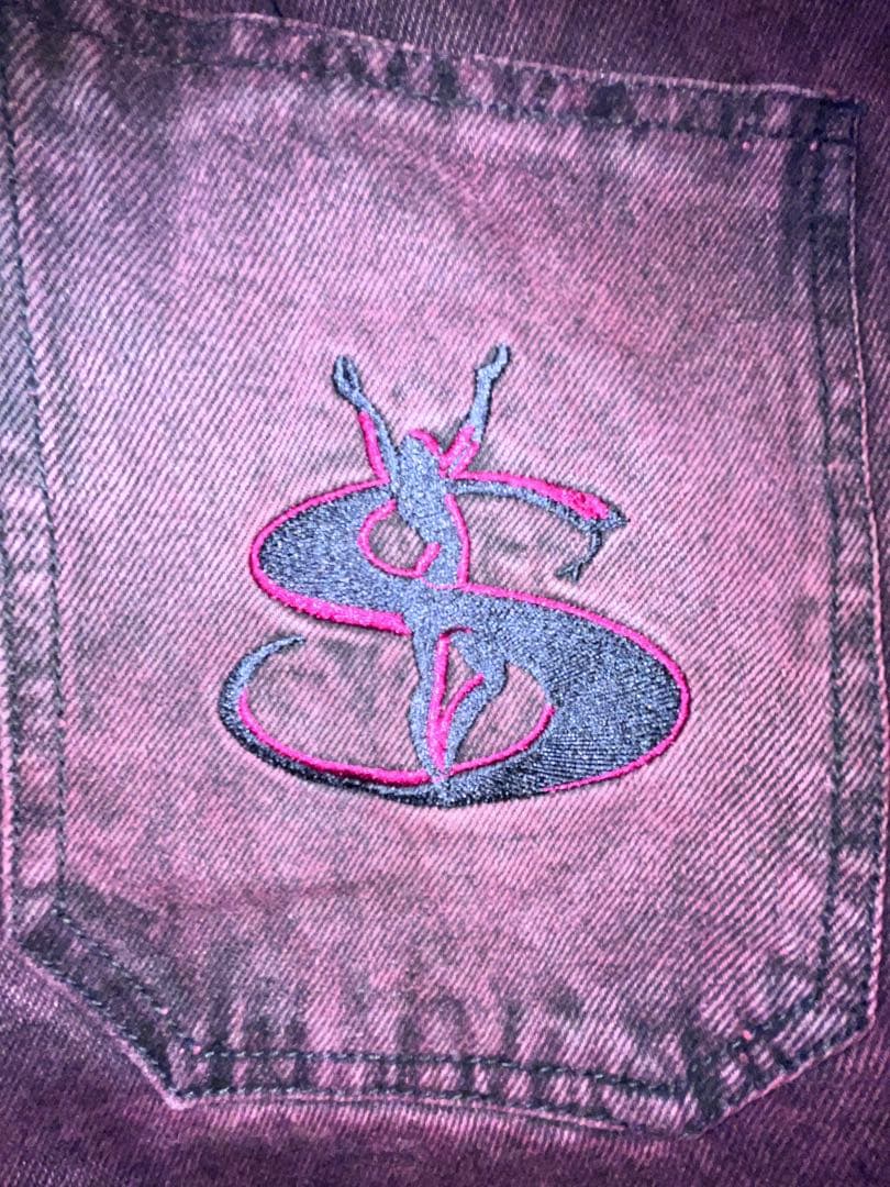 Yardsale 赤紫 ファンタジーデニム