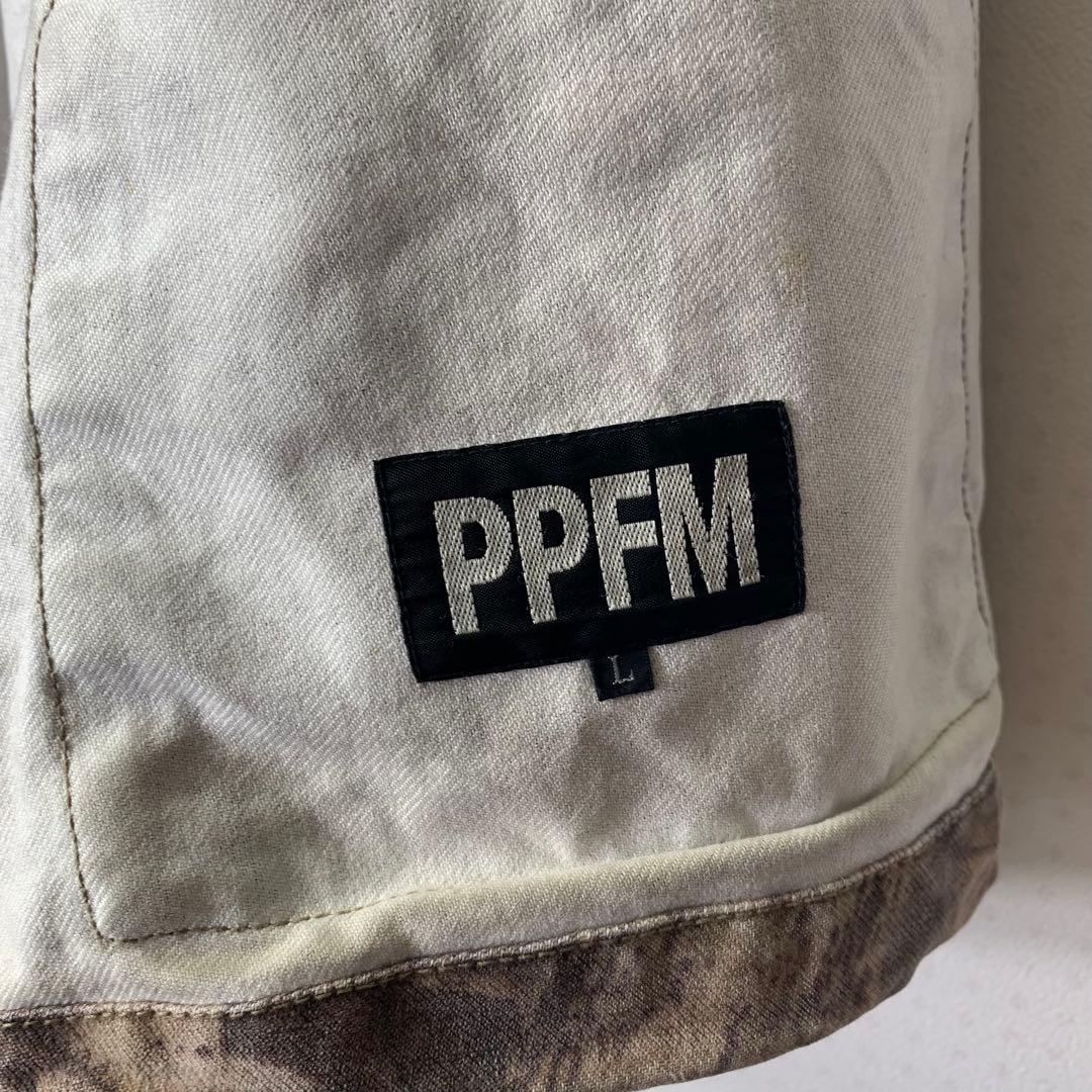 00s PPFM カバーオールワークジャケット L リアルツリー ドローコード