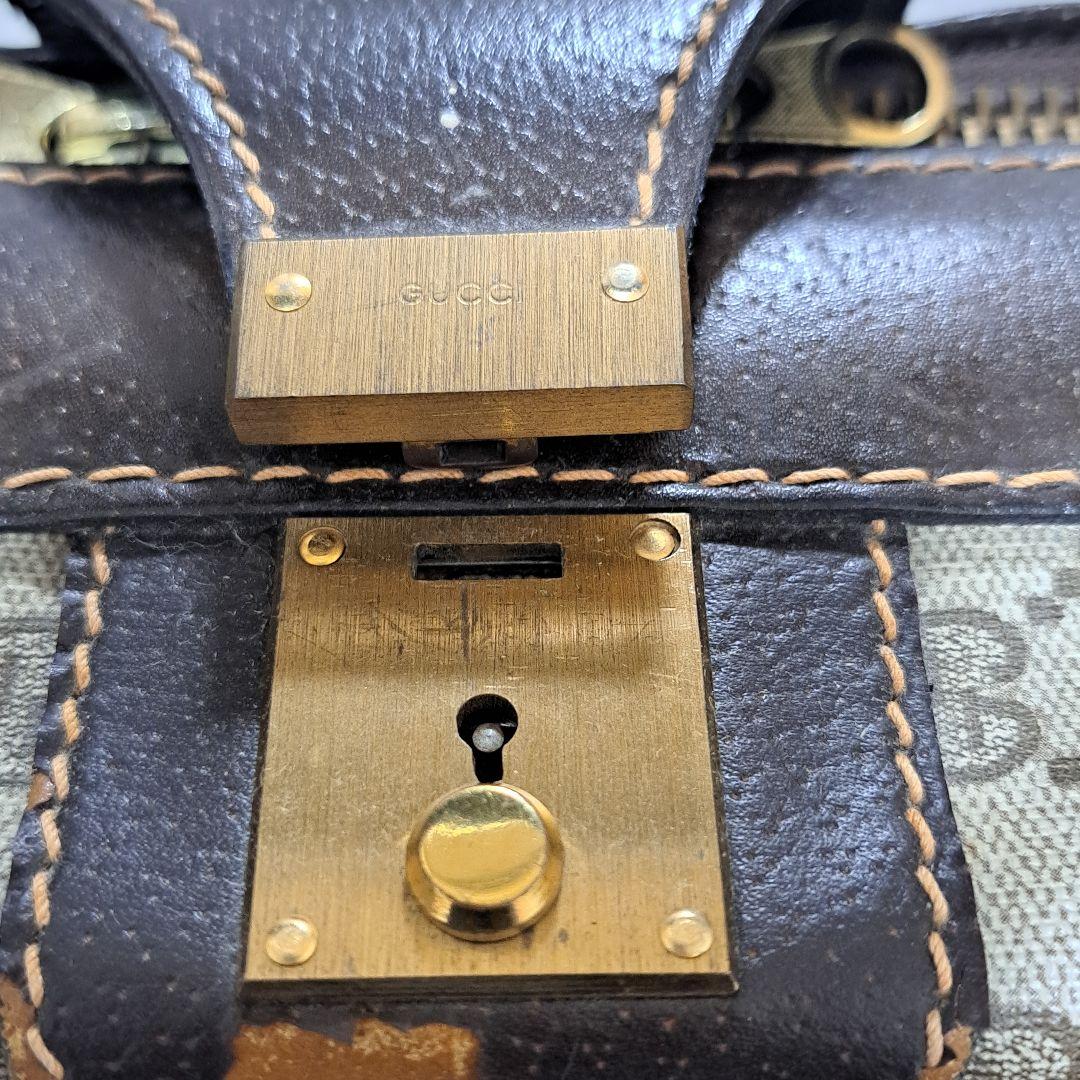オールドグッチ GUCCI ヴィンテージ バッグ 旅行鞄 トランクケース