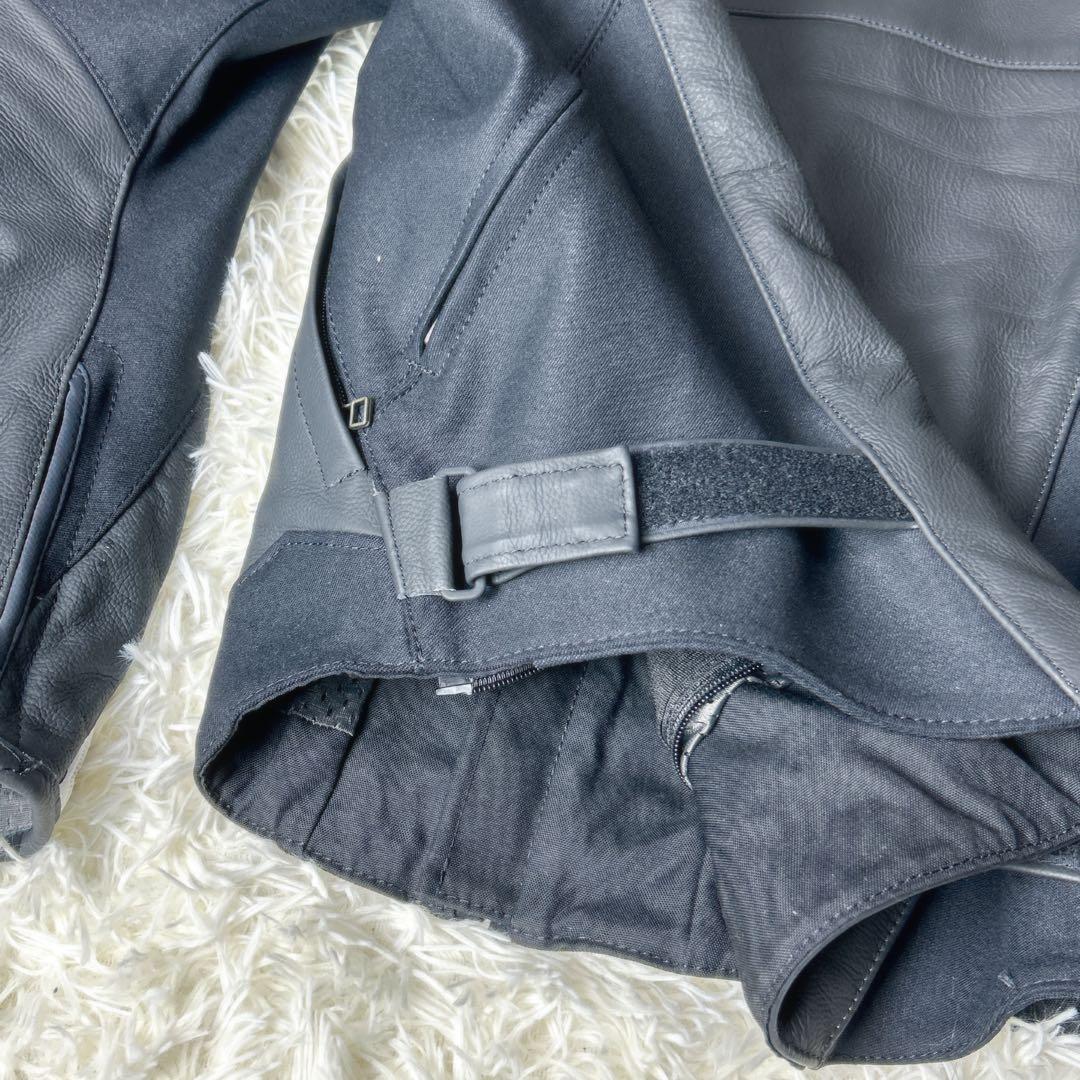 ダイネーゼ レザージャケット バイクウェア サイズ54 黒✖️赤