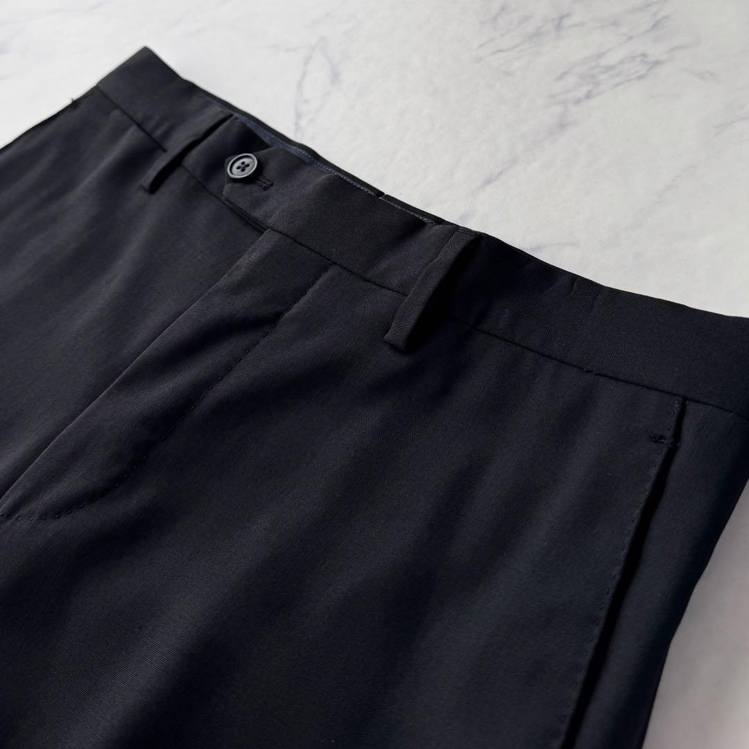 LARDINI ラルディーニ セットアップ スーツ ビジネス 黒 44 S程