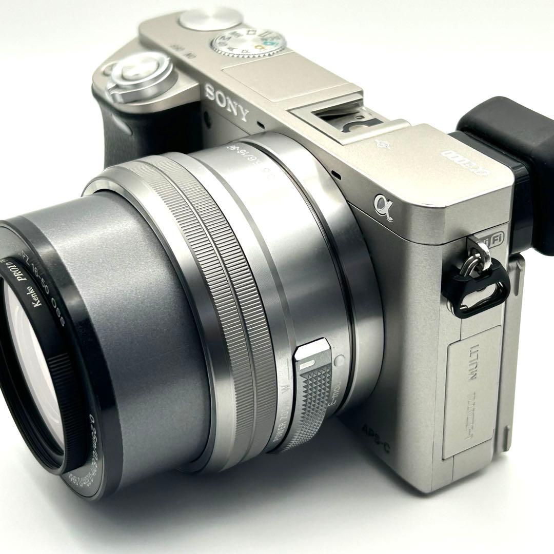 SONYα6000デジタルカメラILCE-E6000Y ダブルズームレンズキット