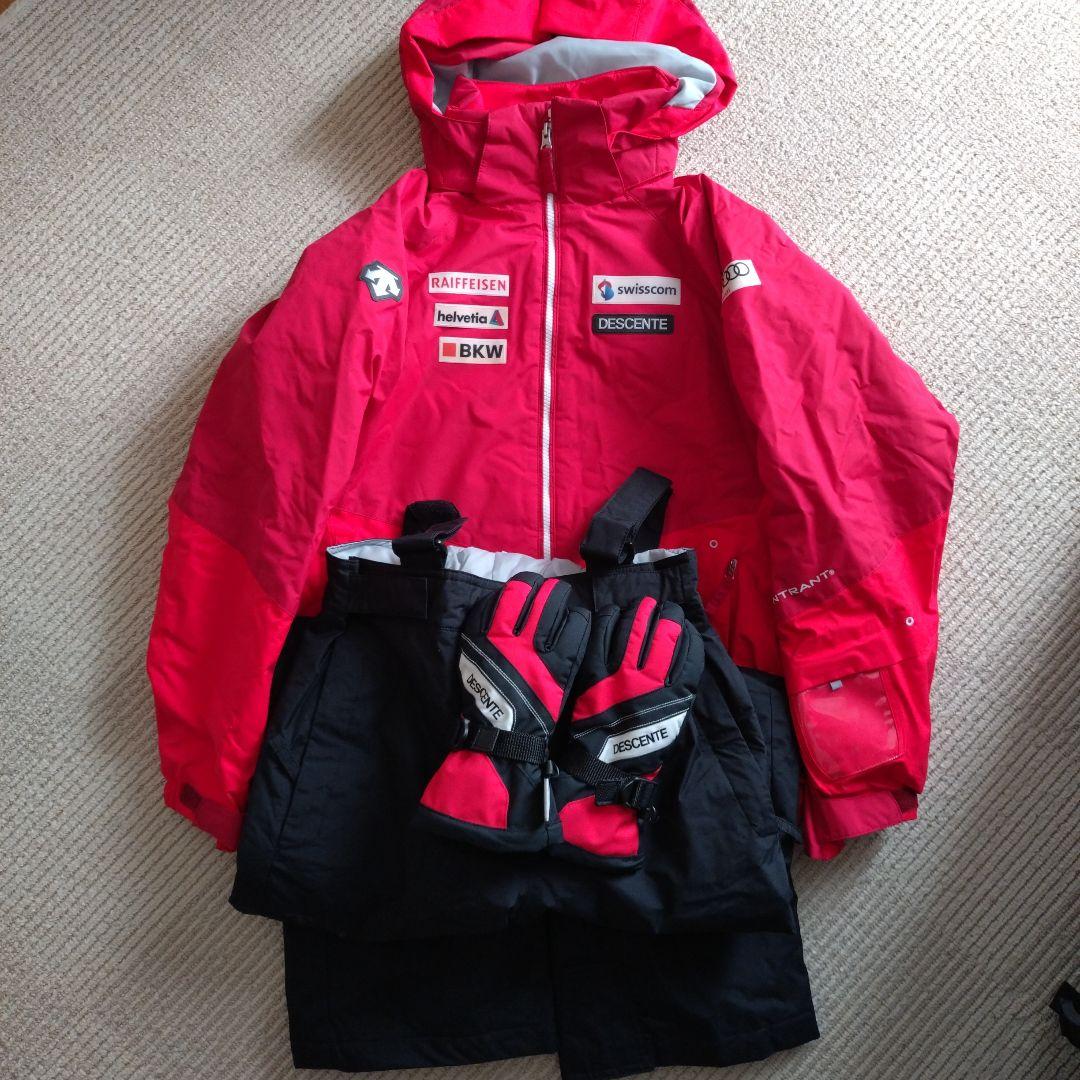 DESCENTE 子ども用スキーウェアセット160