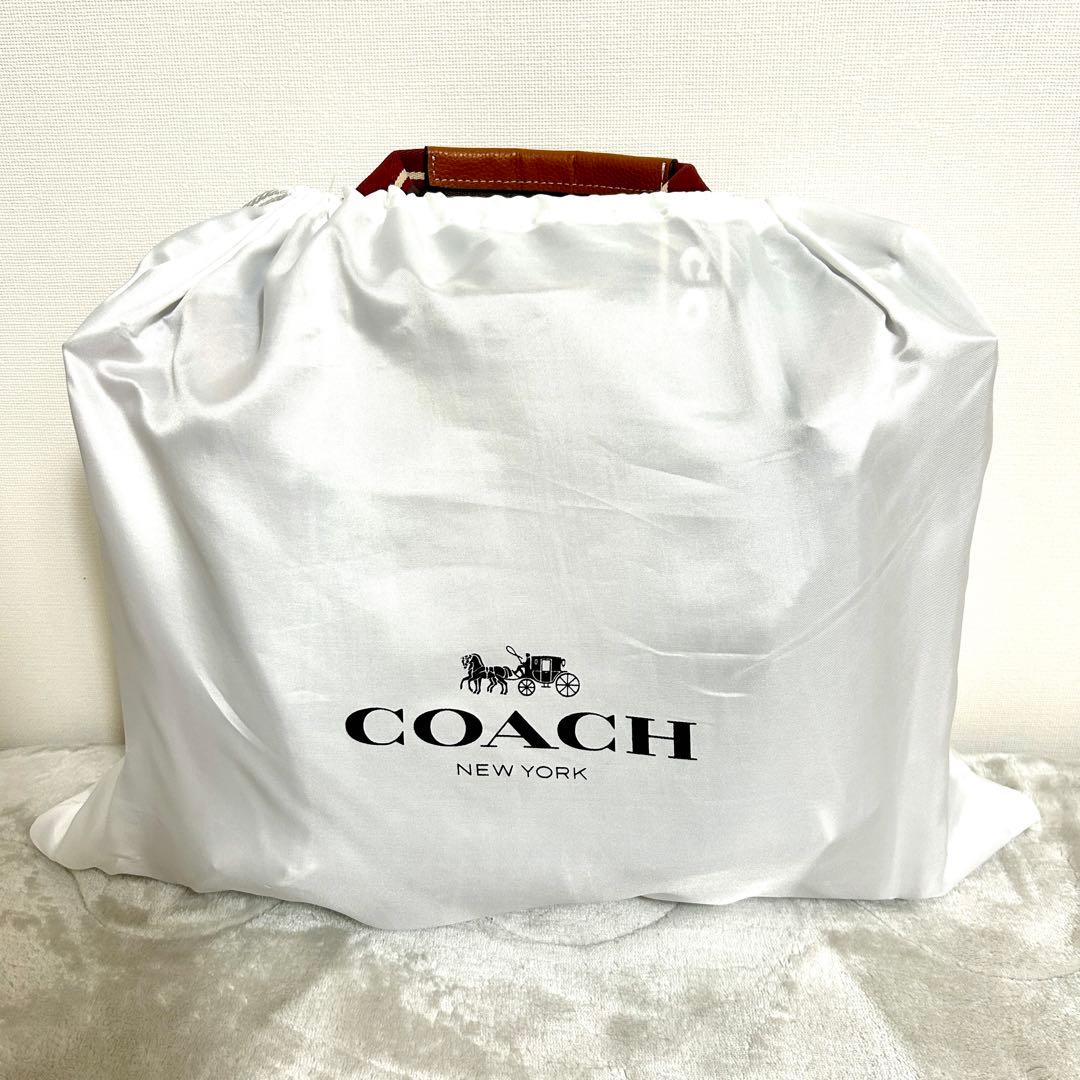 coach トートバッグ　ショルダー