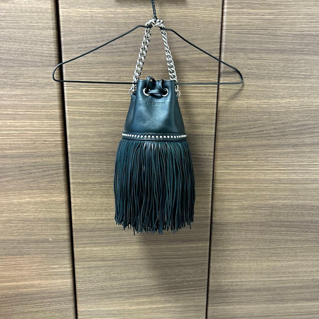 J&M Davidson フリンジカーニバルミニ ブラック 美品 2wayバッグ