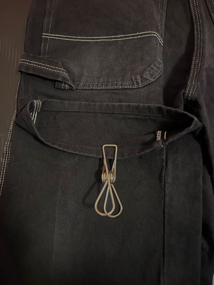 j*y様 70's Dickes ブラックカラーダック地ペインターmade in