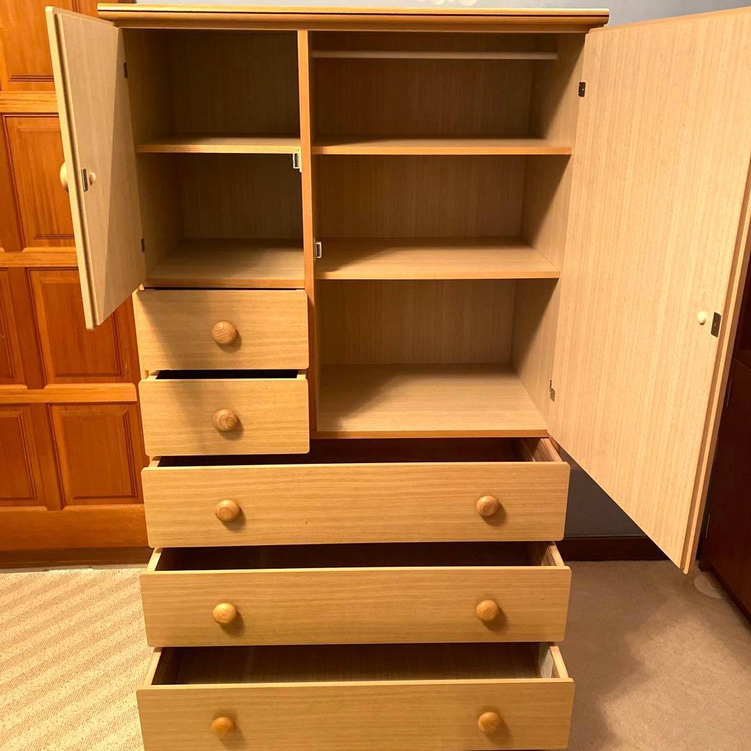 起立木工製ディズニー洋服タンス⭐︎安心安全⭐︎[梱包発送たのメル便(匿名配送)