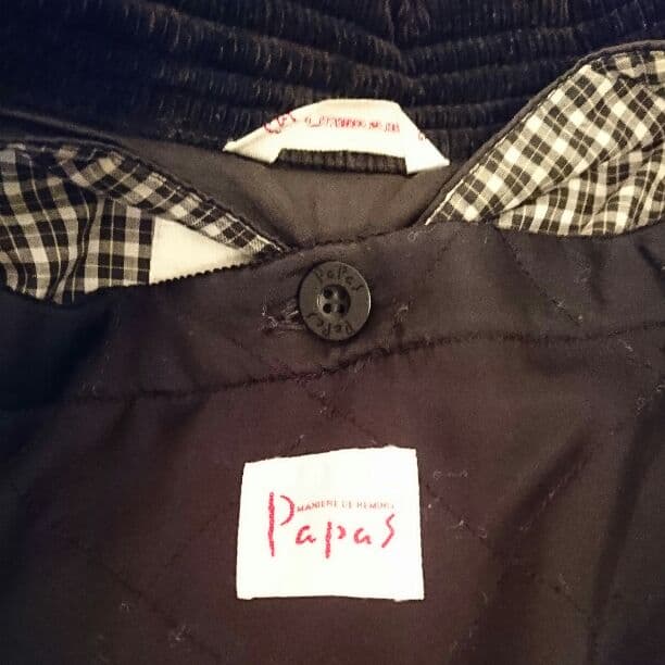 【レア】papas パパス ダウンジャケット ライナー付き