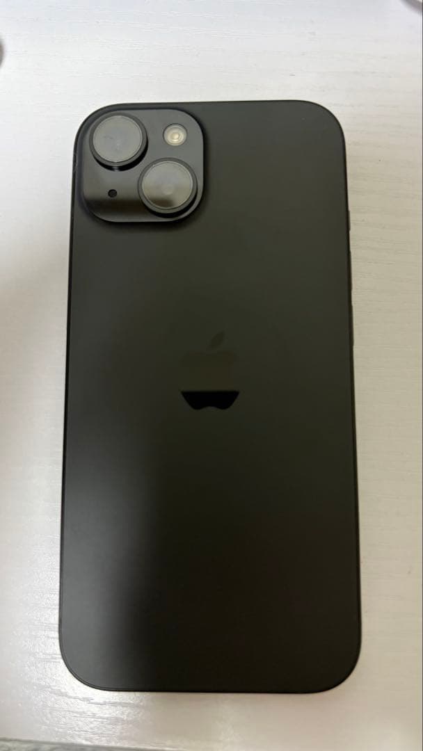 【2024年11月購入】Apple iPhone 15 ブラック