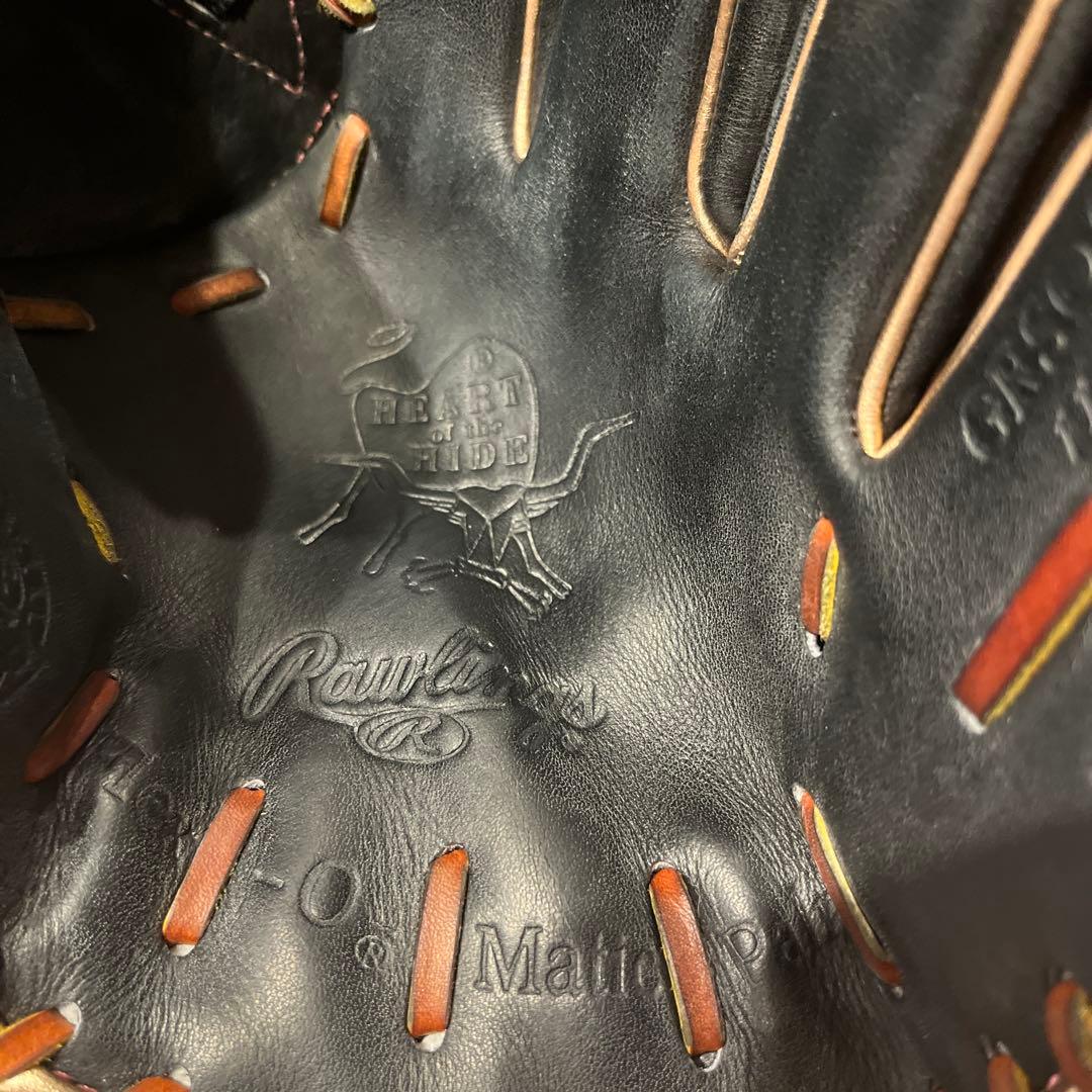 Rawlings 軟式グローブ 黒　オーダー