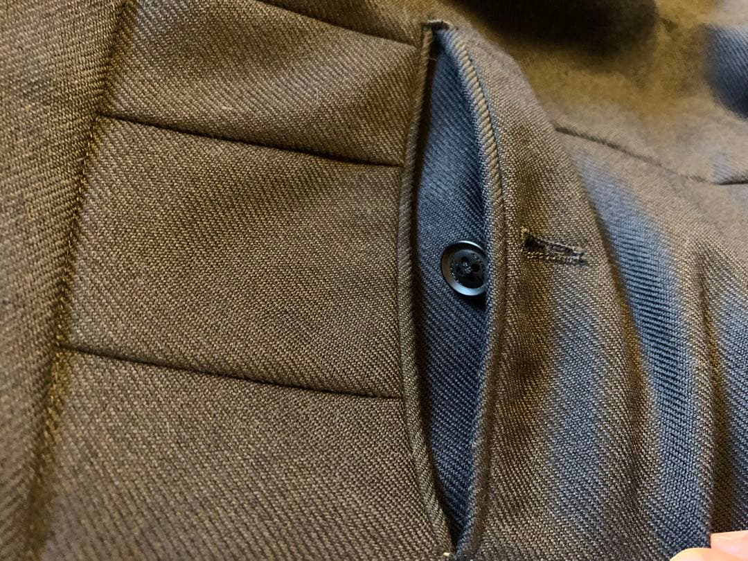 サンプル品　IRENISA DOUBLE CENTER PLEATS PANTS